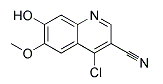 4-氯-3-氰基-7-羟基-6-甲氧基喹啉
